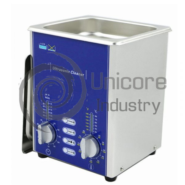 710 1.3L Ultrasonic Cleaner with Timer Heater Degas Sweep