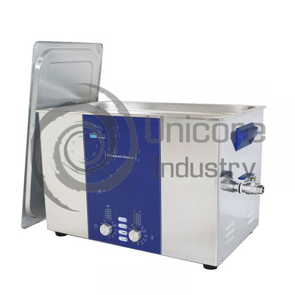 710 22L Ultrasonic Cleaner with Timer Heater Drain Degas Sweep