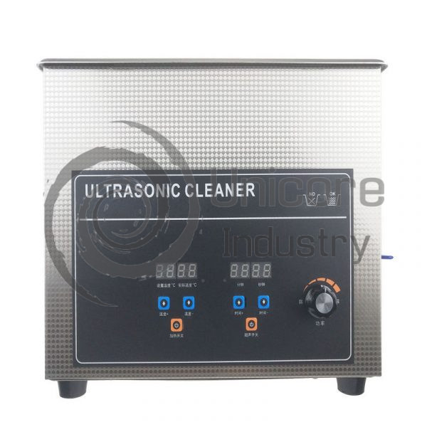 715 10L Ultrasonic Cleaner with Timer Heater Drain Power Regulation