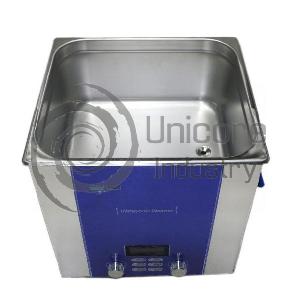 720 10L Ultrasonic Cleaner with Timer Heater Drain Degas Sweep Power Regulation Pulse - Image 2