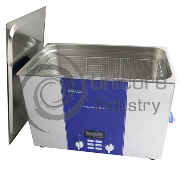 720 22L Ultrasonic Cleaner with Timer Heater Drain Degas Sweep Power Regulation Pulse